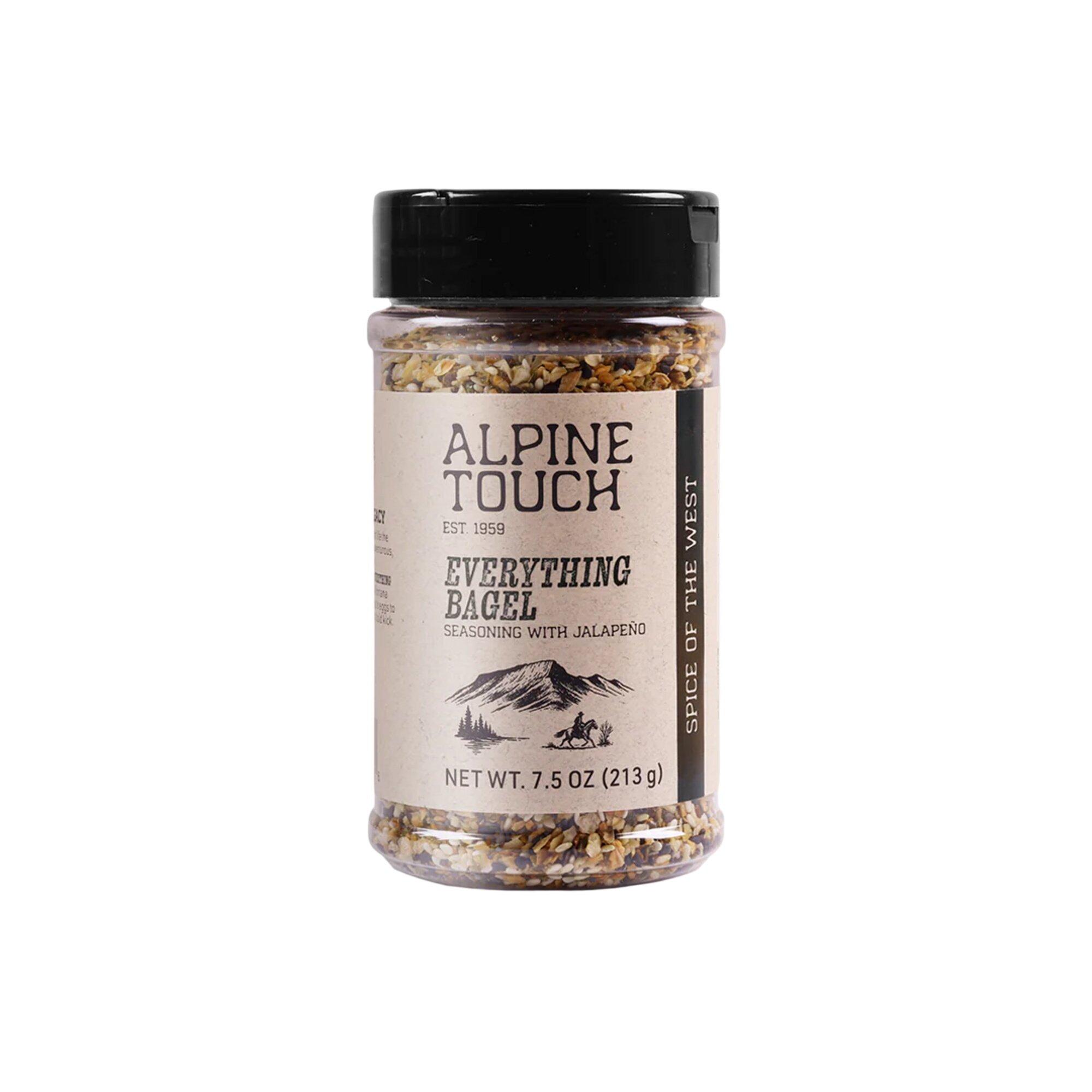 Alpine Touch Everything Bagel Seasoning with Jalapeo - Montana Alpine Touch Inc