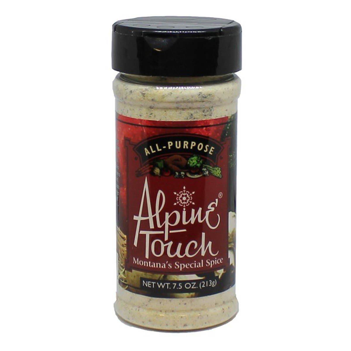 Alpine Touch 7.5oz All Purpose Seasoning - Montana Alpine Touch Inc