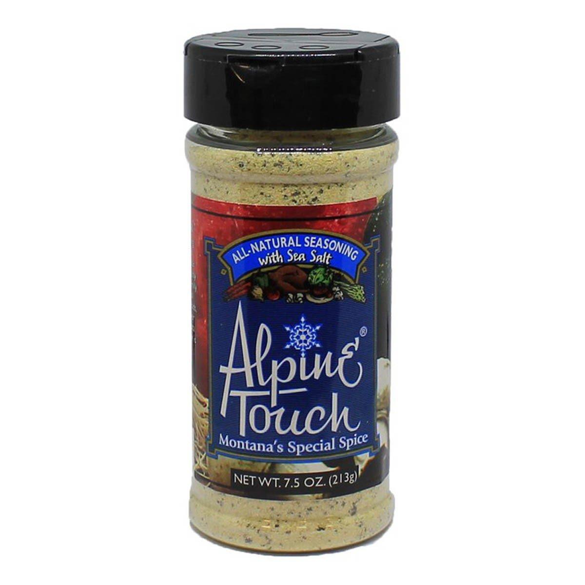 Alpine Touch 7.5oz All Natural Seasoning with Sea Salt - Montana Alpine Touch Inc