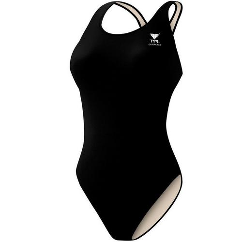Women's TYR Poly Solid Max Back Suit One Piece Swimsuit - Primary Image