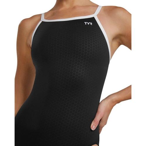 Women's TYR DuraFast Elite DiamondFit Hexa One Piece Swimsuit - Primary Image