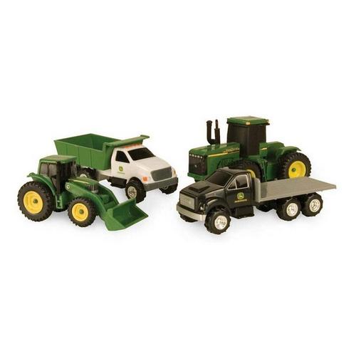 Tomy John Deere Assorted Construction Vehicle 4-Pack - Primary Image