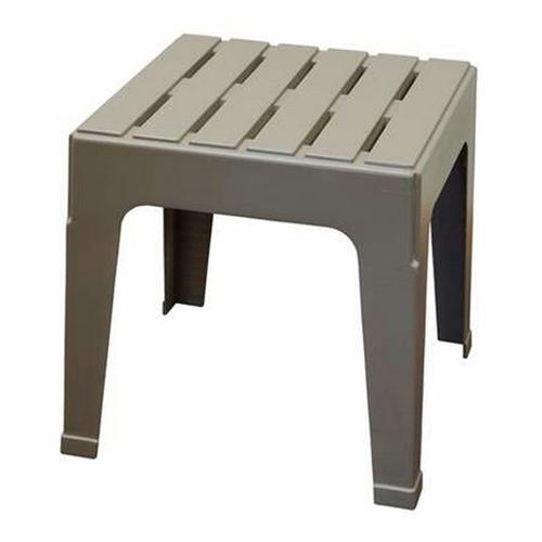 Adams Big Easy Square Resin Stackable Side Table - Primary Image
