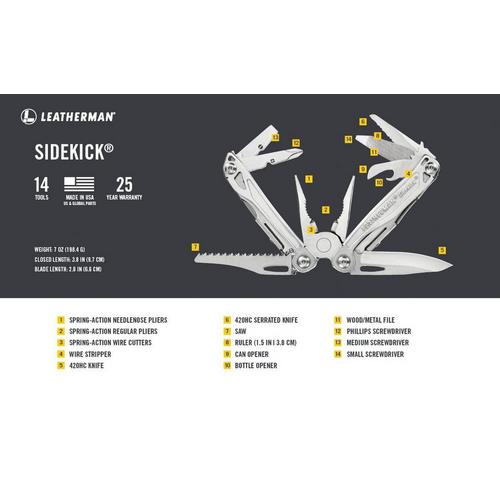Leatherman Sidekick Multi-Tool - Primary Image