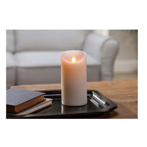 Ace Hardware Gernson Bisque No Scent 6x3 Flameless Pillar Candle - Primary Image