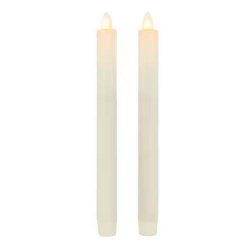 Ace Hardware 10in Flameless Taper Candle (Set of 2) - Primary Image