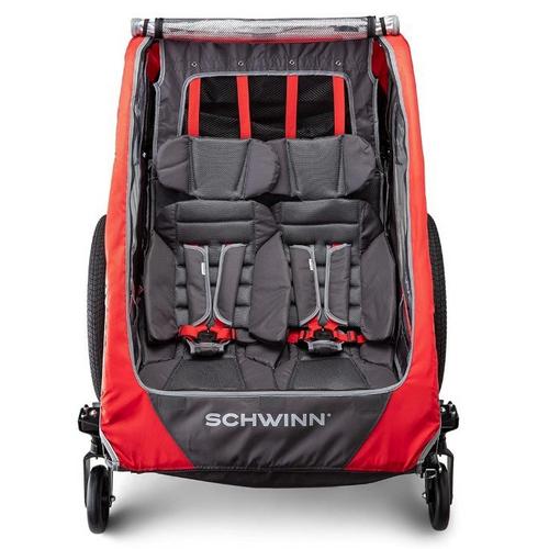 Schwinn Summit Deluxe Double Bike Trailer - Primary Image