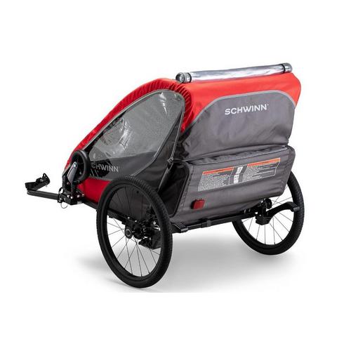 Schwinn Summit Deluxe Double Bike Trailer - Primary Image