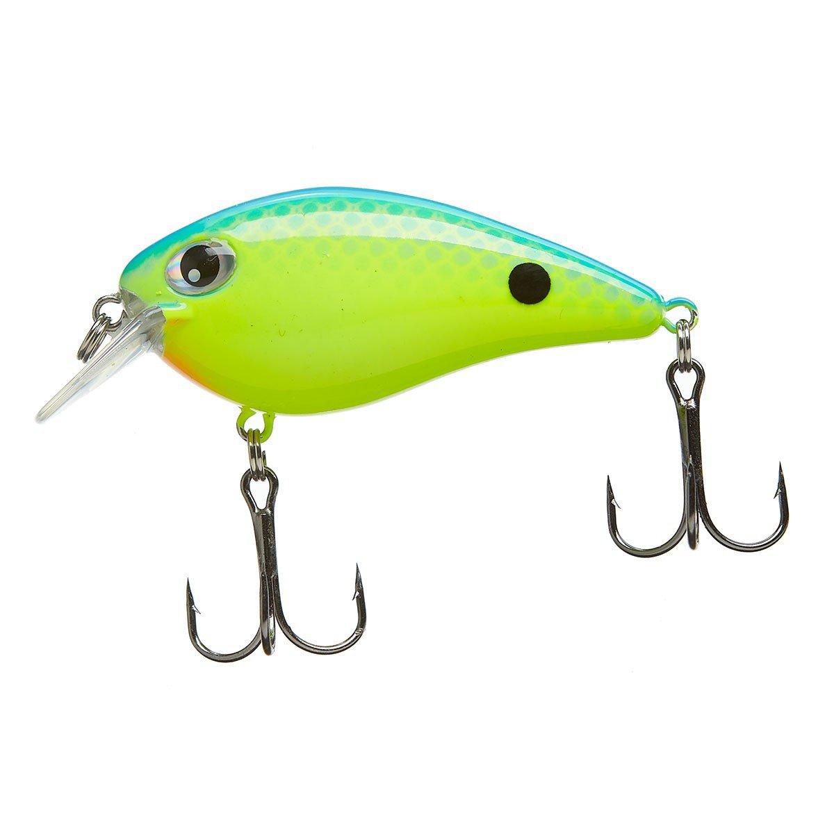 Powder Blue Back Chartreuse - Scheels Outfitters FatEye Square Bill Crankbait