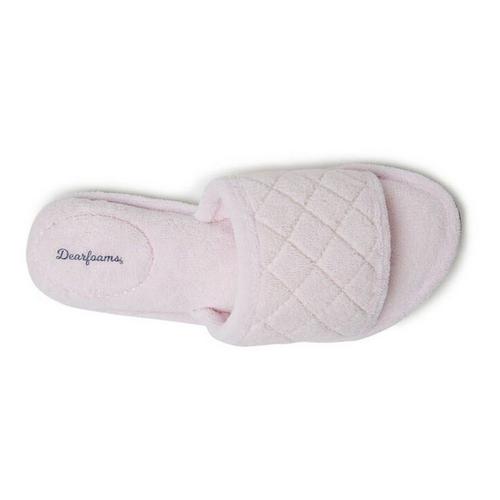 Women's Dearfoams Beatrice Terry Slippers - Primary Image