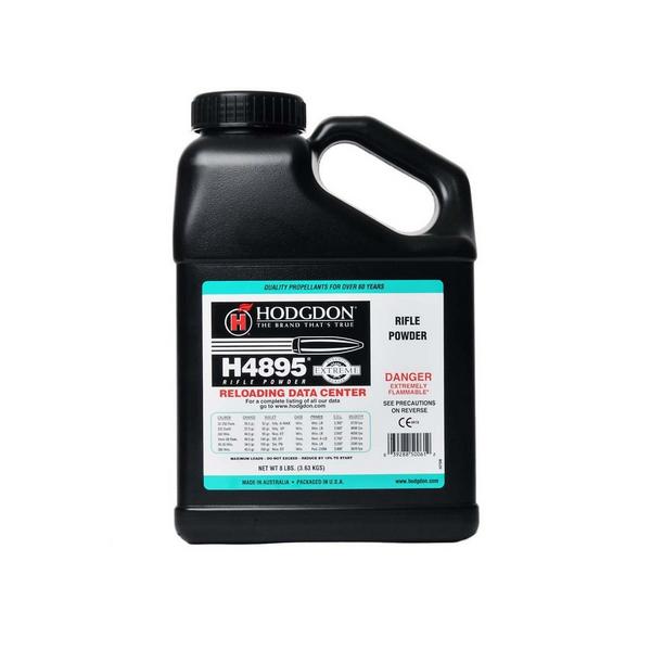 HODGDON H4895 Reloading Powder 8lb Container