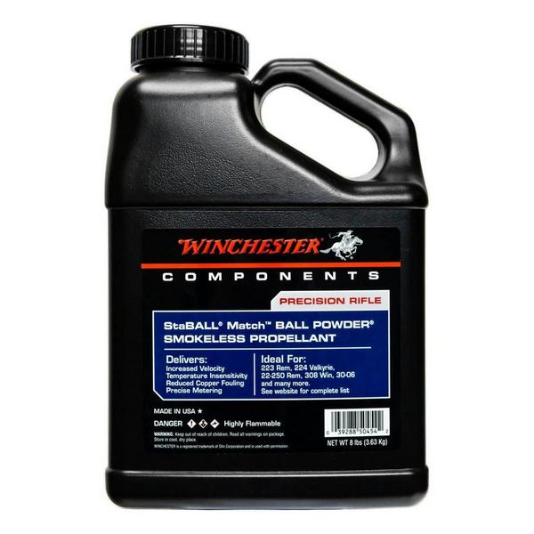 WINCHESTER StaBALL Match Rifle Powder 8lb