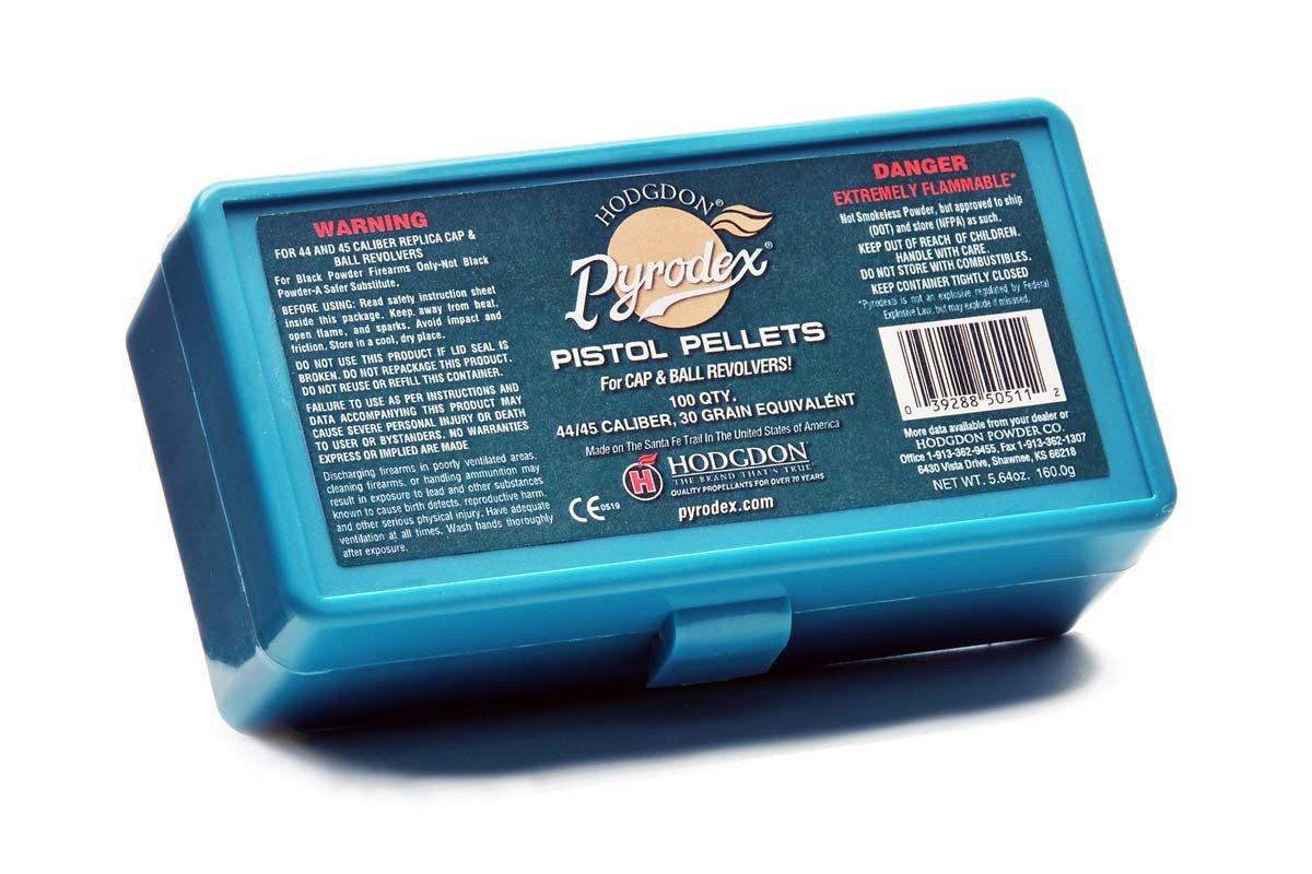 Hodgdon Pyrodex 44/45 Caliber Pistol Pellets Powder