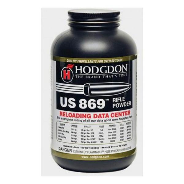 HODGDON US 869 Smokeless Magnum Rifle Reloading Powder
