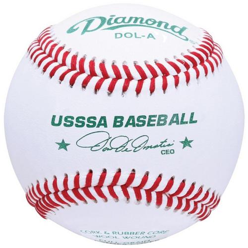 Diamond DOL-A USSSA Baseballs - 1 Dozen - Primary Image
