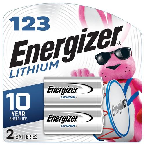 Energizer 123 3V Lithium Battery - Primary Image