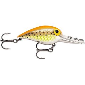Metallic Orange/Chartreuse Specks - Storm Original Wiggle Wart Crankbait