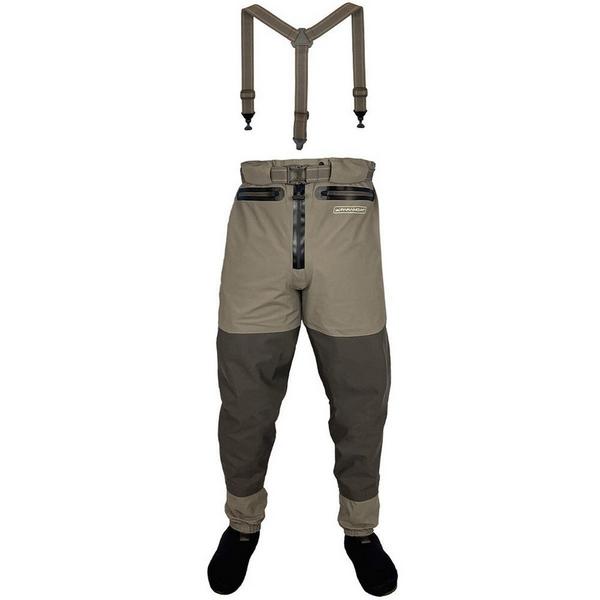 Men's Paramount Outdoors Slate Zippered Waist High Guide Pant Waders Adult Small Elk