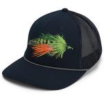Paramount Outdoors Fire Tiger Streamer Fly Fishing Mesh Back Rope Snapback Hat - Thumbnail 2 of 7