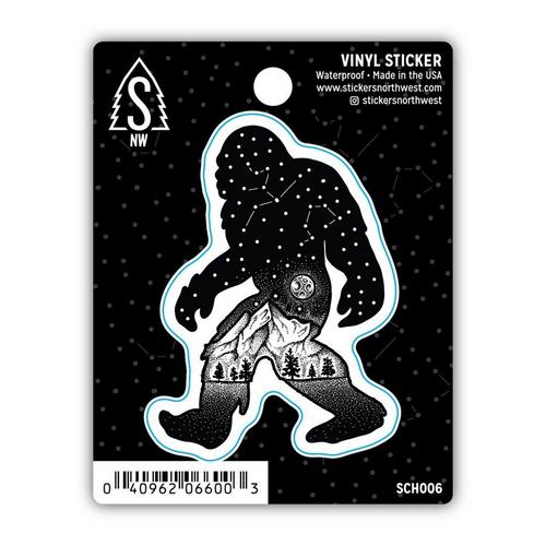 Stickers Northwest Bigfoot Sticker Sticker - Primary Image