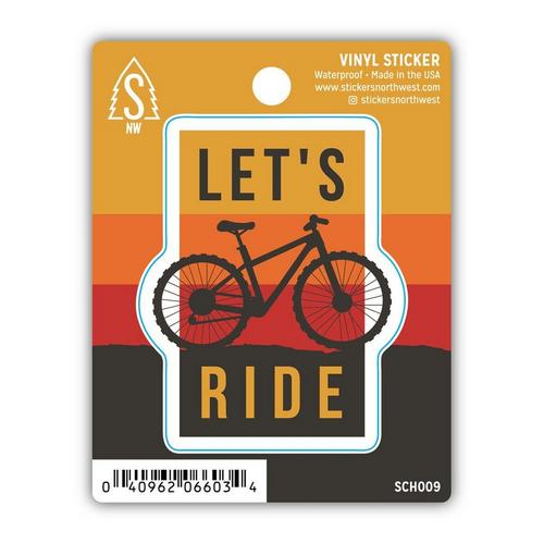 Stickers Northwest Let's Ride Sticker Sticker - Primary Image