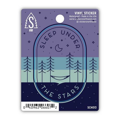Stickers Northwest Sleep Under The Pines Sticker Sticker - Primary Image