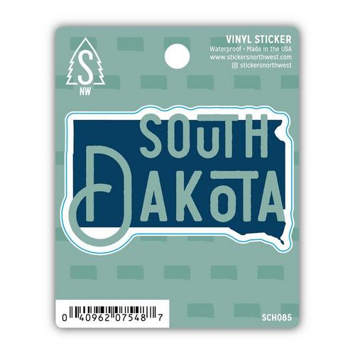 Stickers Northwest South Dakota State Sticker Sticker - Primary Image