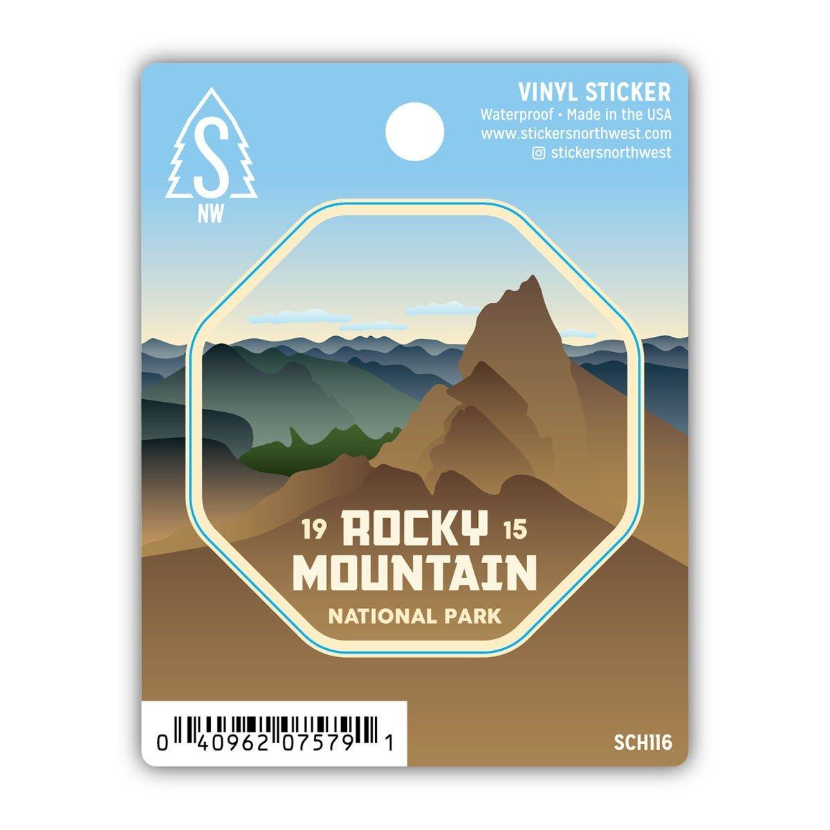 Stickers Northwest Rocky Mountain National Park Sticker Sticker