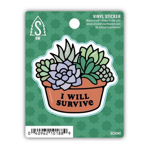 Stickers Northwest I Will Survive Sticker Sticker - Primary Image