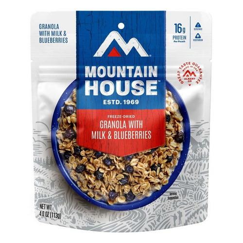 Mountain House Granola with Milk and Blueberries - Primary Image