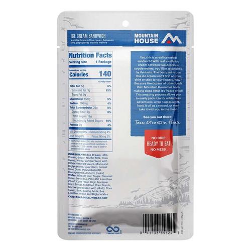 Mountain House Vanilla Ice Cream Sandwich - Primary Image