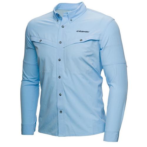 Men's Whitewater Rapids Long Sleeve T-Shirt - Primary Image