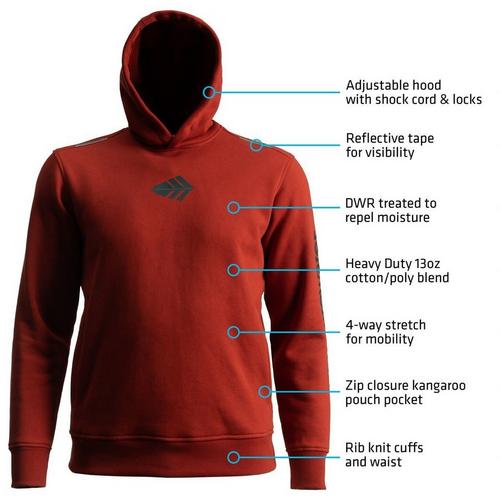 Men's Whitewater Buoy Long Sleeve Hooded T-Shirt - Primary Image