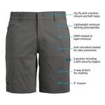 Men's Whitewater Rapids Hybrid Shorts - Thumbnail 3 of 3