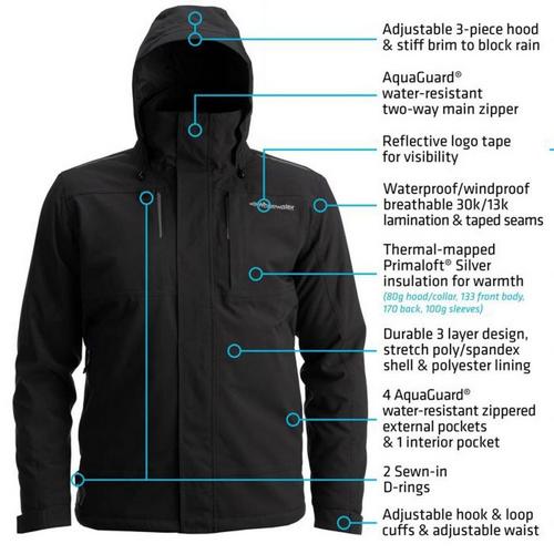 Whitewater Great Lakes Pro Insulated Jacket - Primary Image