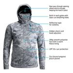Men's Whitewater Beacon Technical Long Sleeve Hooded T-Shirt - Thumbnail 6 of 6