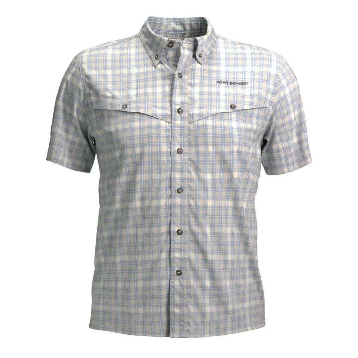 Men's Whitewater Rapids Plaid Button Up Shirt - Whitewater