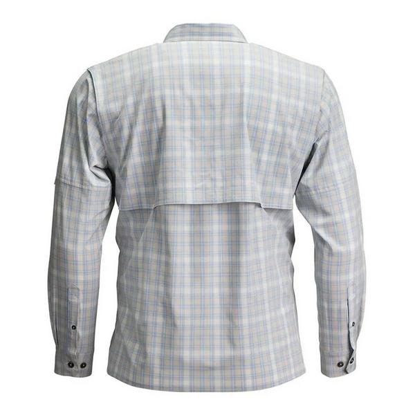 Whitewater Men's  Rapids Plaid Long Sleeve Button Up Shirt