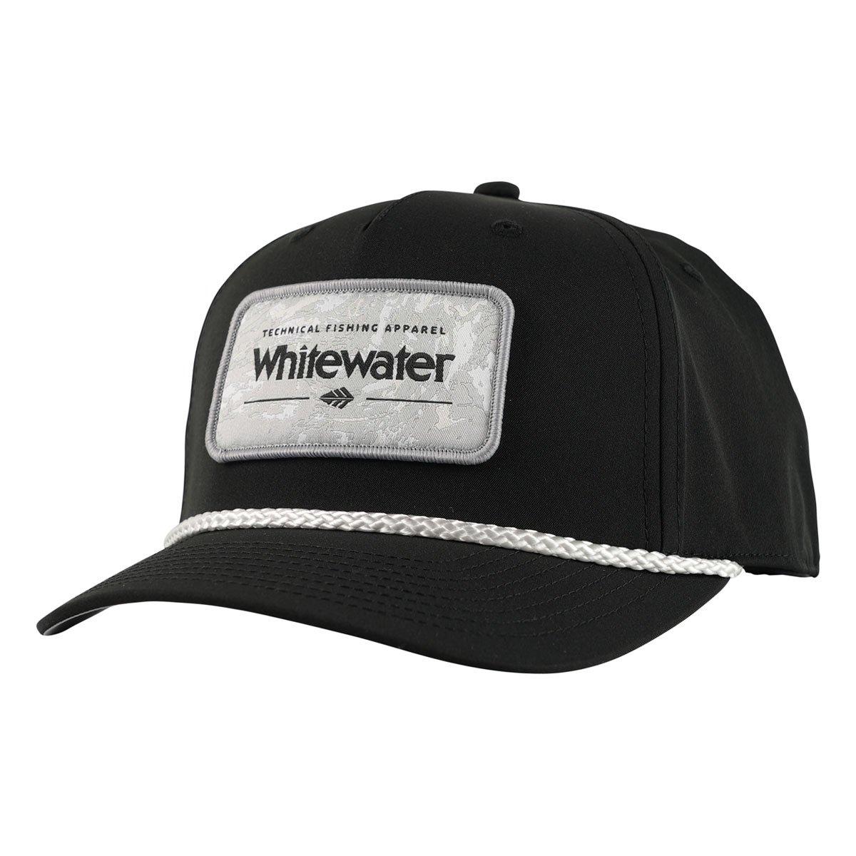 Whitewater Camo Patch Rope Adjustable Hat - Whitewater