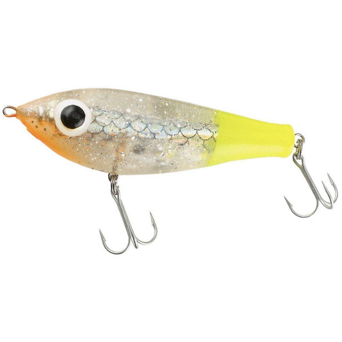 Silver Chartreuse Tail - MirrOlure Paul Brown's Fat Boy