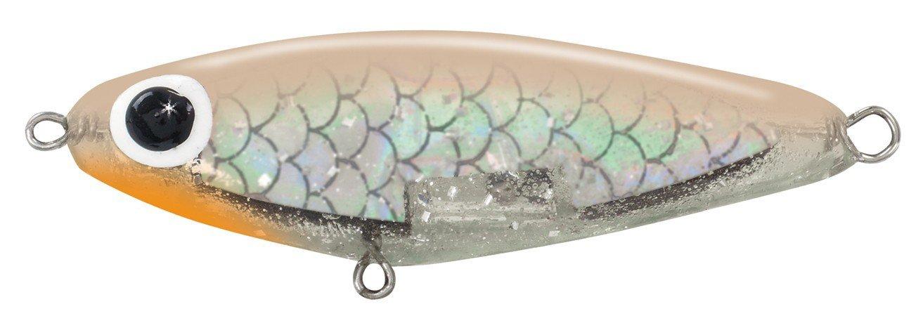 11312::Bone Silver Whisker - MirrOlure Soft-Dine XL Crankbait