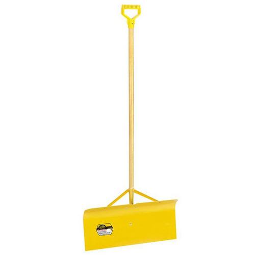 YO-HO 24" Spring Steel Snow Pusher with D handle - Primary Image