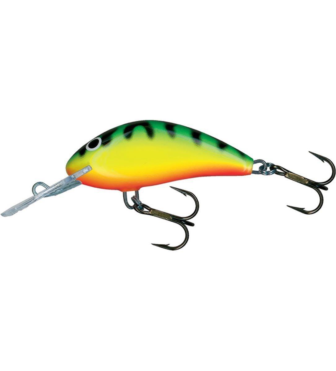 30637::Green Tiger - Salmo Hornet Floating Crankbait
