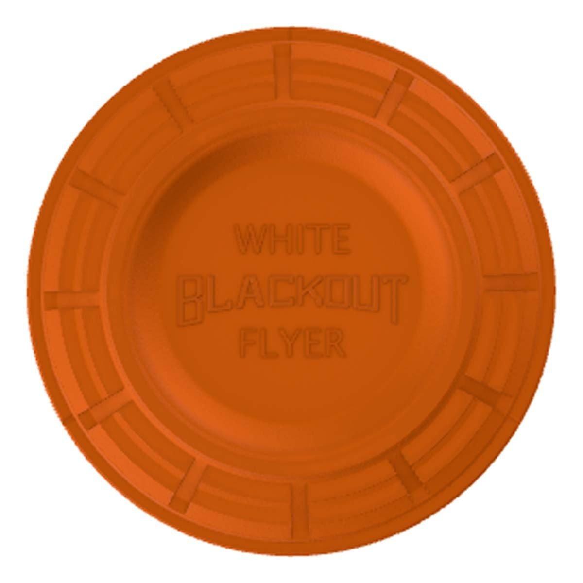 White Flyer Blackout Orange Top Clay Target 90-Pack - Winchester