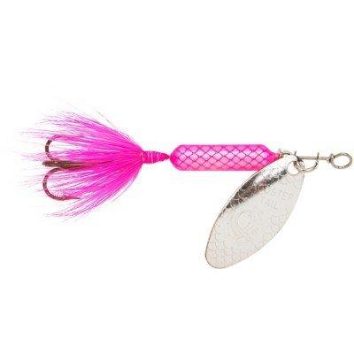 Pink - Worden's Lures Original Rooster Tail