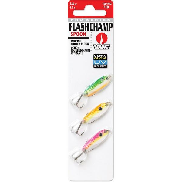 VMC UV Flash Champ Spoon 3-Pack