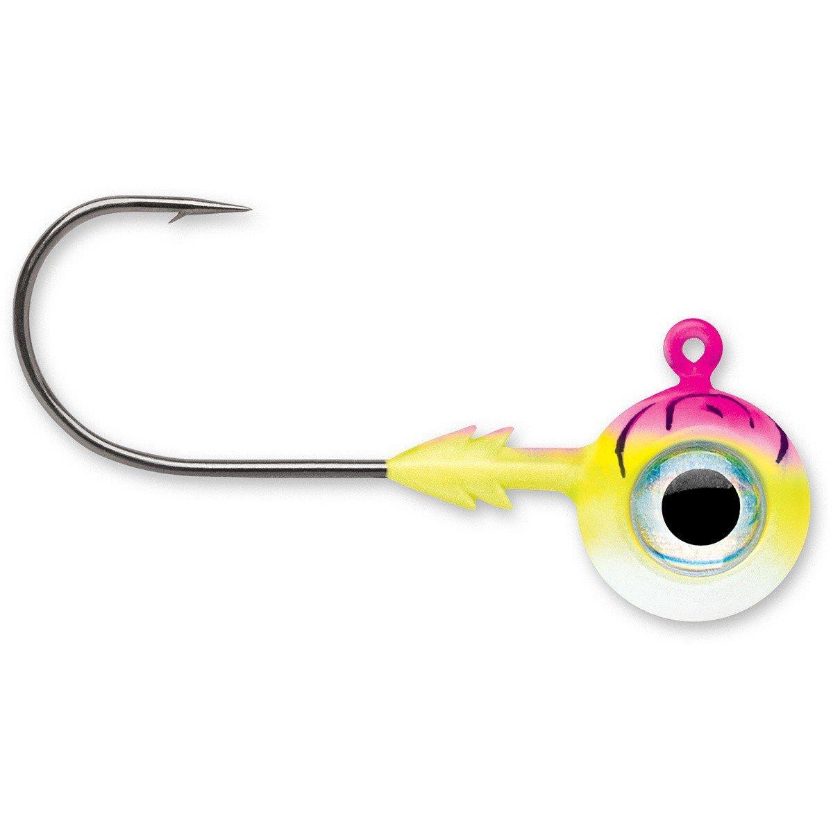 Pink Fire UV - VMC Tungsten Moon Eye Jig