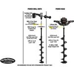 StrikeMaster Two Stage Drill Adapter for Auger Drills - Thumbnail 2 of 2