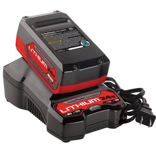 StrikeMaster Lithium 24V USA Electric Ice Auger with Battery