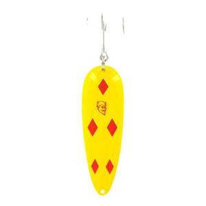Yellow/Red Diamonds - Eppinger Dardevle Series 0 Lure